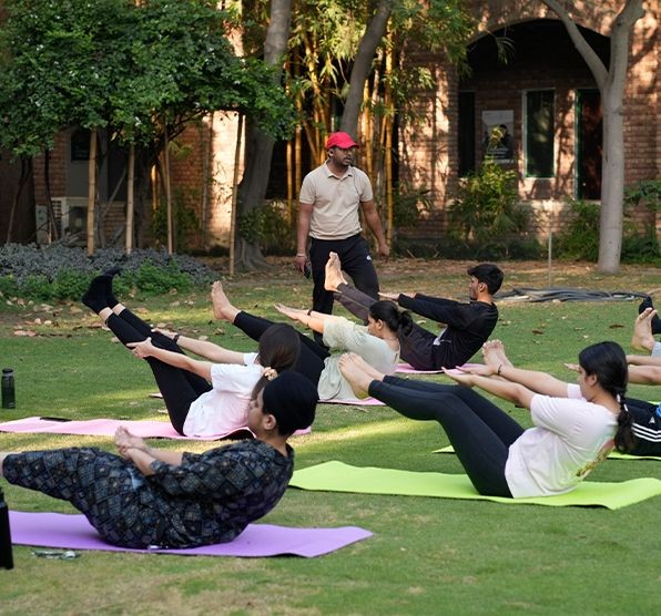 Yoga Session in Trident Yoga Session in Trident